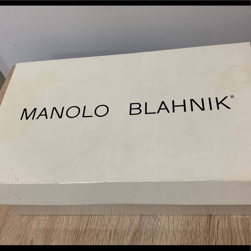 Manila Blahnik Shoes Mary Janes Grey